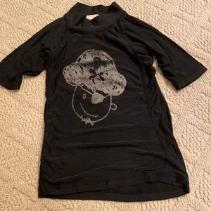 Wes and Willy rash guard